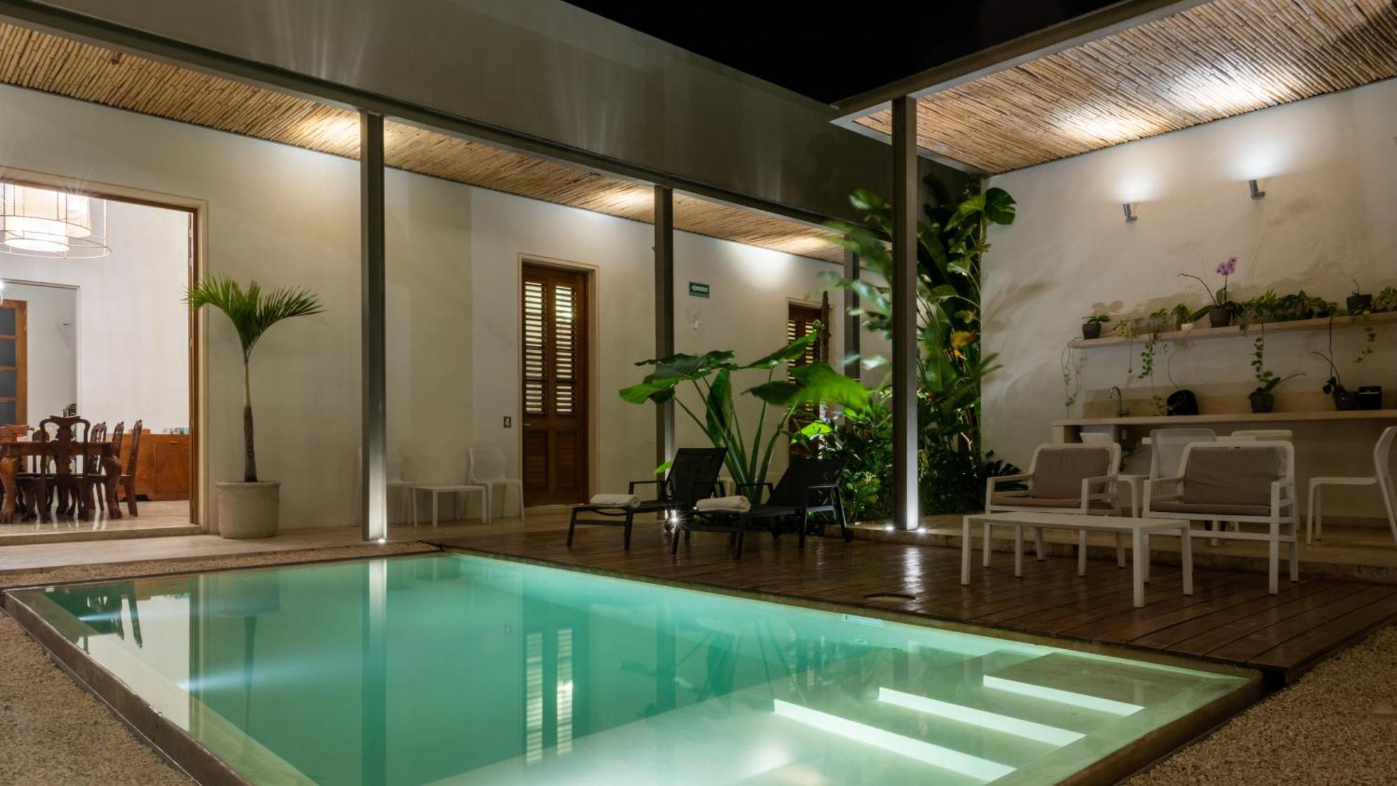 Villa Orquidea Boutique Hotel Мерида Экстерьер фото